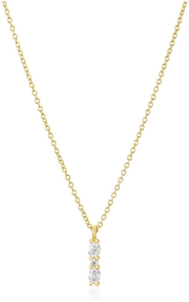 Sif Jakobs - Halskette, Ellera Ovale, 42+3CM, Gold