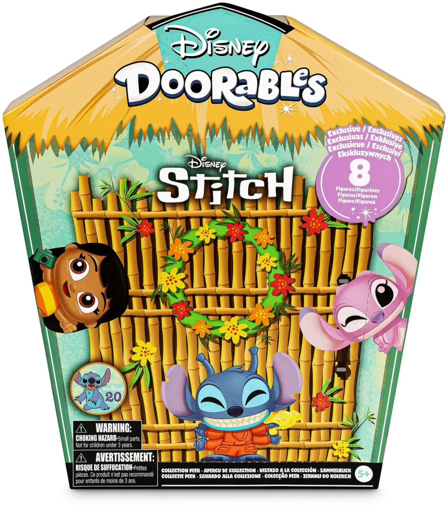 Disney Stitch Disney Doorables Stitch Sammelfiguren Box mit 8 Figuren 5+ Jahre