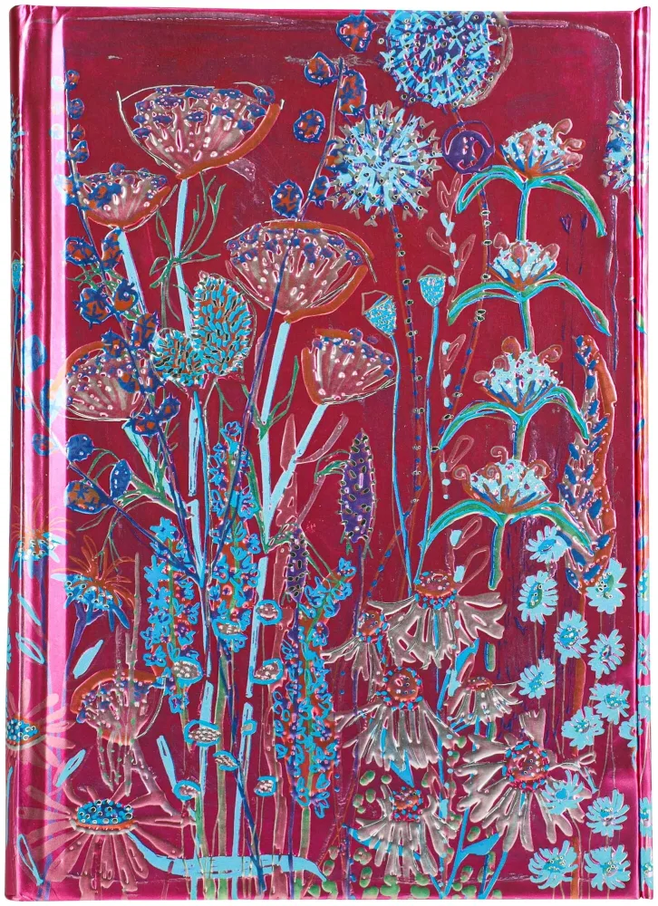 Flame Tree Notizbuch Pink garden A6