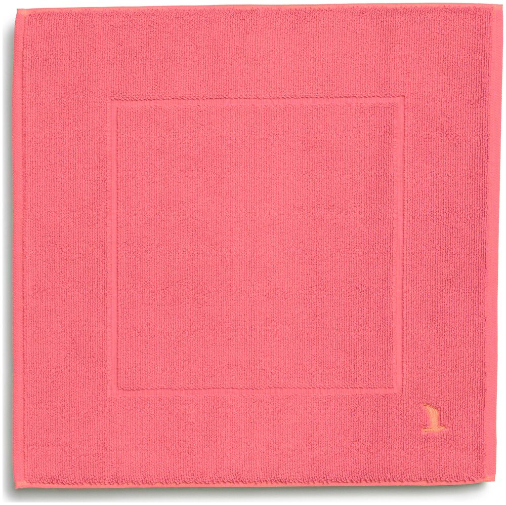 Möve Superwuschel Badeteppich 60 x 60 cm coral