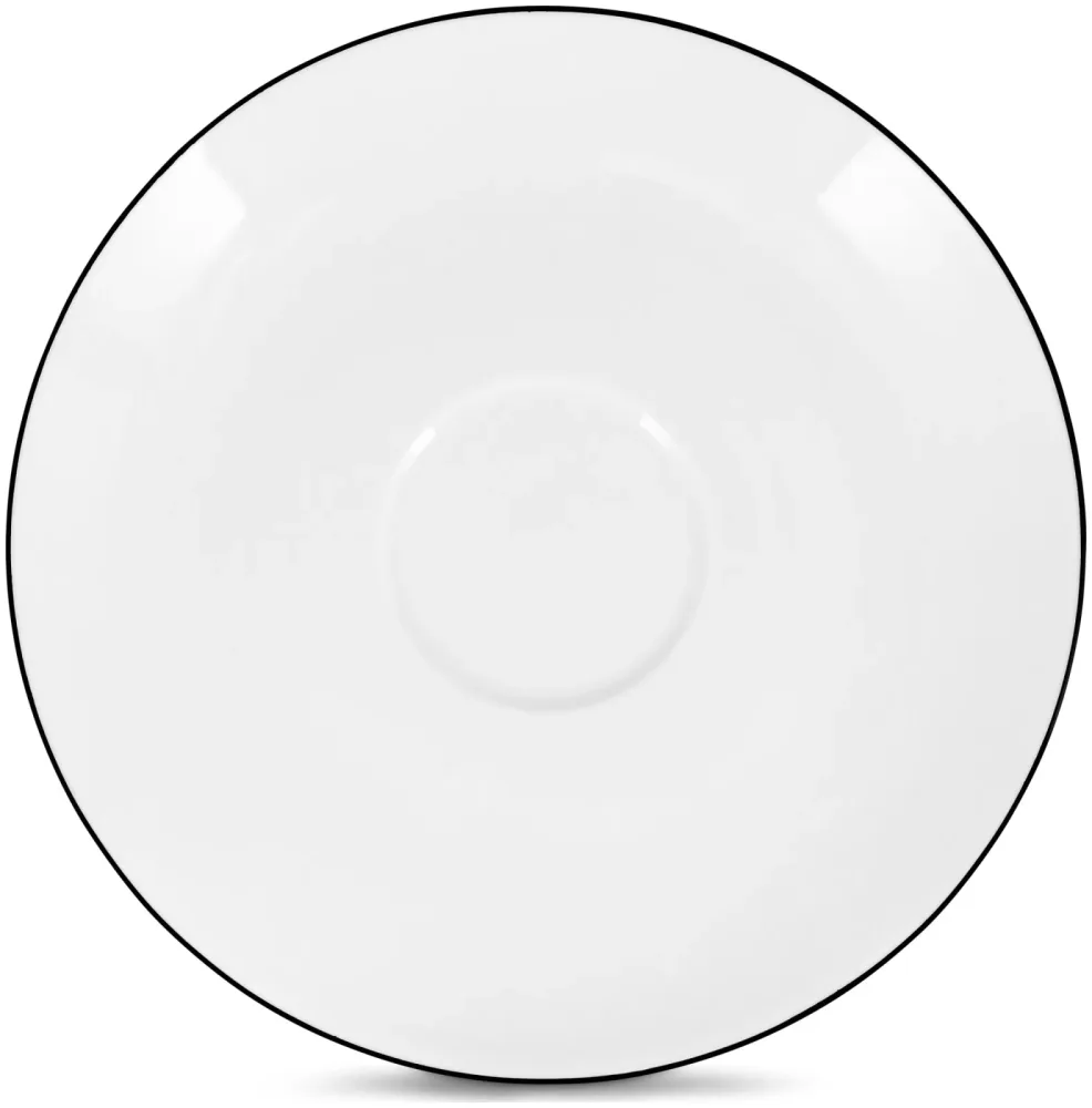 Espressountertasse 13.3cm Black Rim