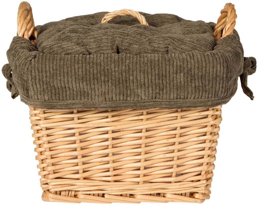 Kartoffel- und Brotkorb Cord green