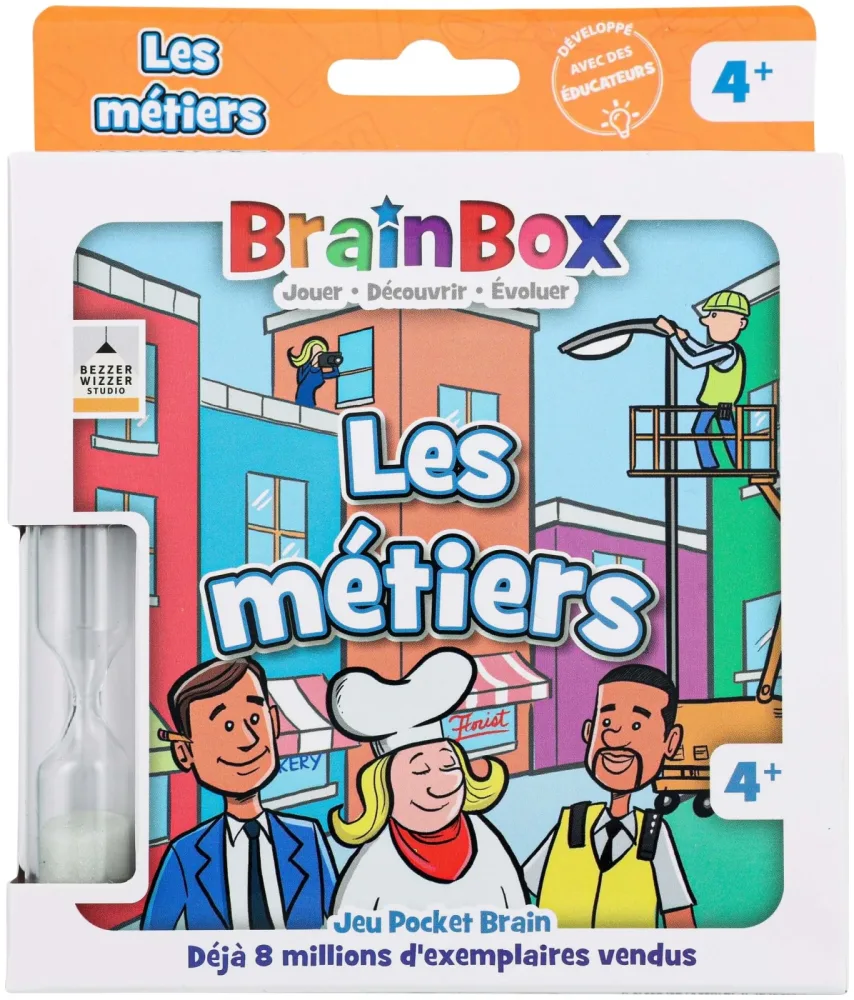 Brain Box BrainBox Pocket - Métiers (Französisch)