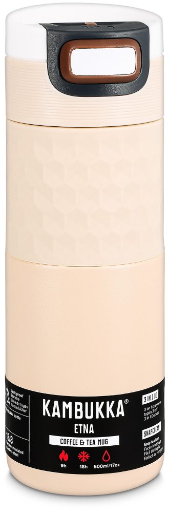 Kambukka - Etna Grip 500ml, Barely Beige, 500  ml