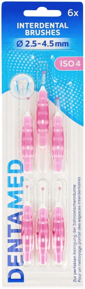 Dentamed Interdental Brushes 1.3 mm, Grösse 4
