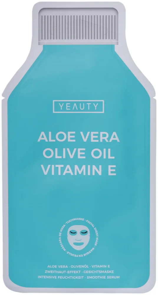 Yeauty Gesichtsmaske Aloe Vera-, Olivenöl- & Vitamin E