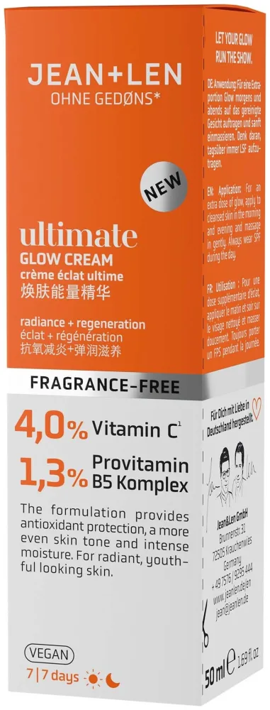 Jean&Len Ultimate Glow Cream 50ml