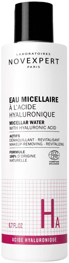 NOVEXPERT - Hyaluronsäure Mizellenwasser, Eau Micellaire, 200 ml
