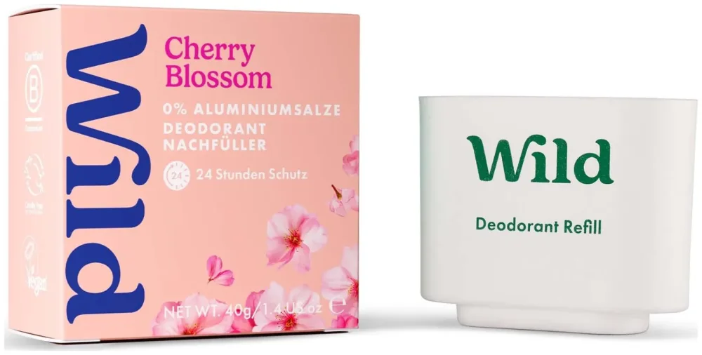 Wild Deo Stick Refill Cherry Blossom 40g