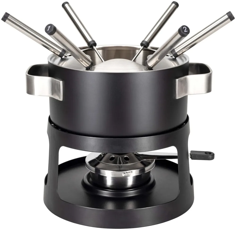 Nouvel Fondue-Set Dark