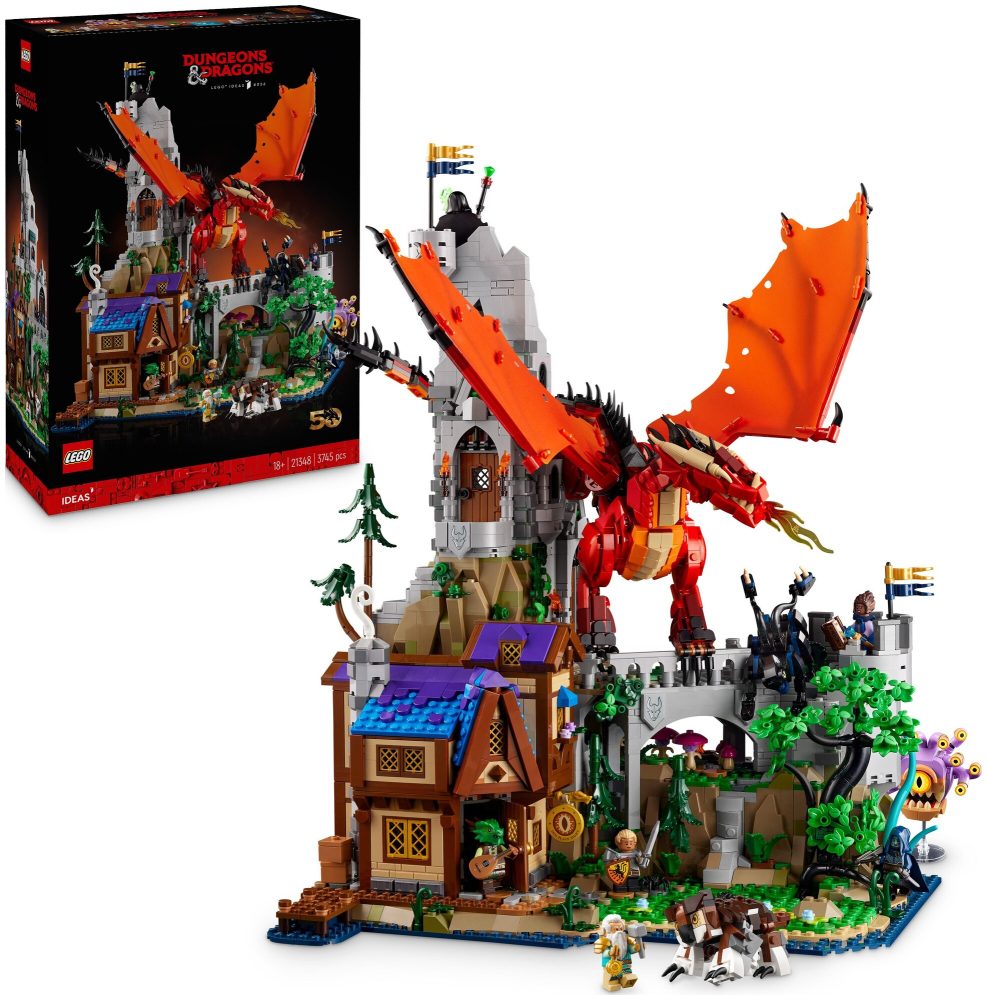 LEGO® - 21348 Dungeons & Dragons: Die Sage vom Roten Drachen, Multicolor