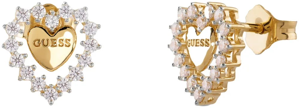 Guess - Ohrringe, Jardin, 10mm, Gold