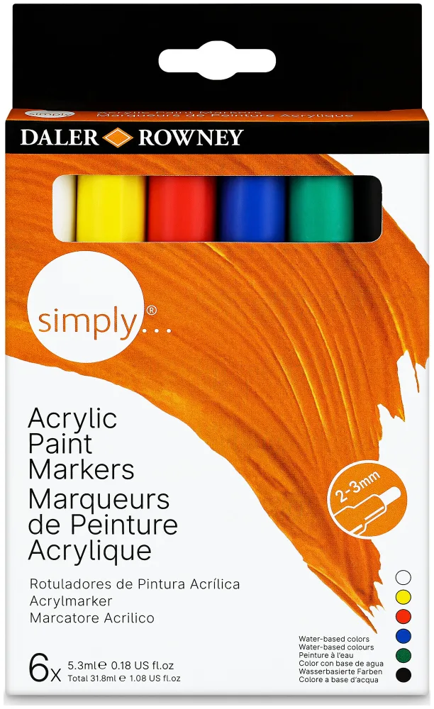 Daler-Rowney Daler Rowney Acrylmarker 8 Stk