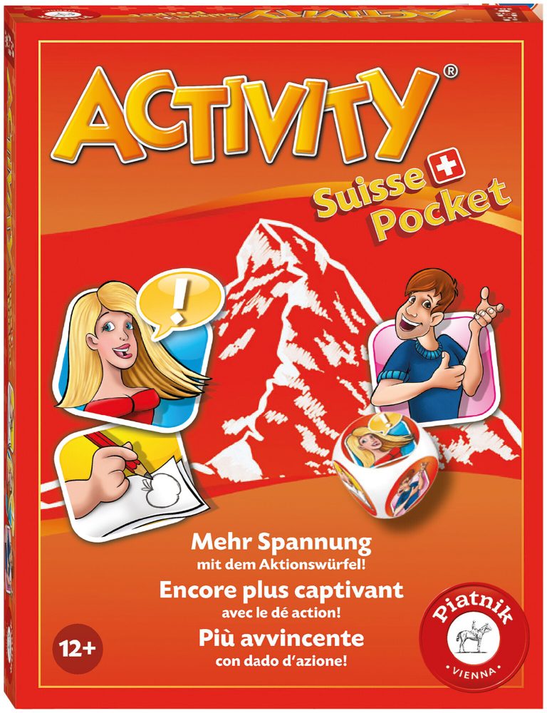 Piatnik - Activity Suisse Pocket, Multicolor