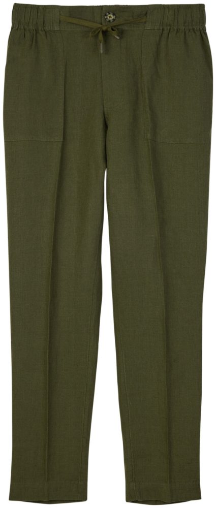 Naturaline Textil Naturaline Herren Leinenhose olive XXL
