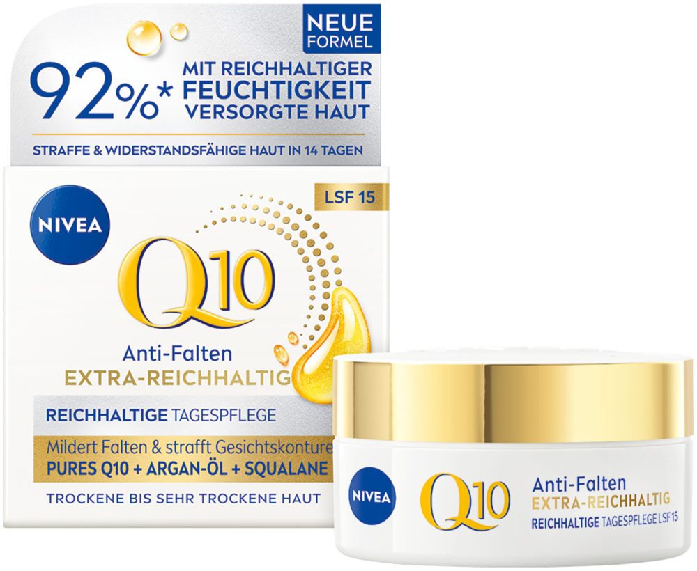 Nivea Q10 Power Anti-Falten Extra Reichhaltige Tagescreme (50 ml)