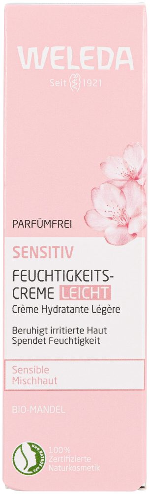 Weleda Sensitiv Feuchtigkeitscreme Leicht Mandel