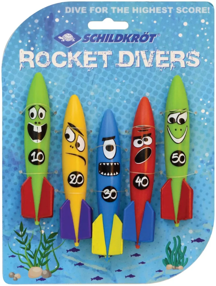 Schildkröt Rocket Divers 5er Set