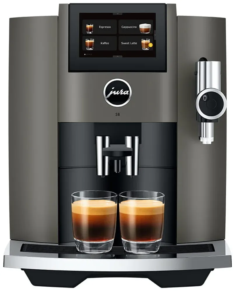 Jura Kaffeevollautomat S8 Dark Inox