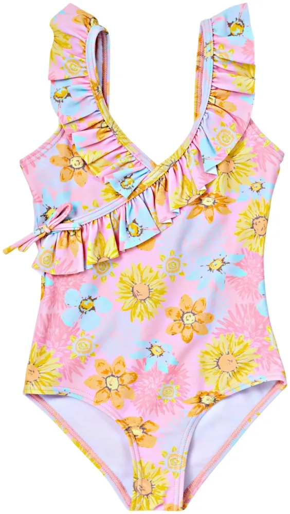 Badeanzug Mini rosa 92