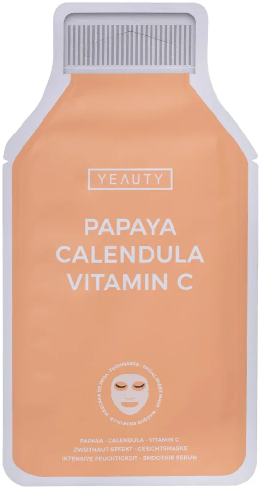 Yeauty Gesichtsmaske Papaya-, Ringelblumen- & Vitamin C