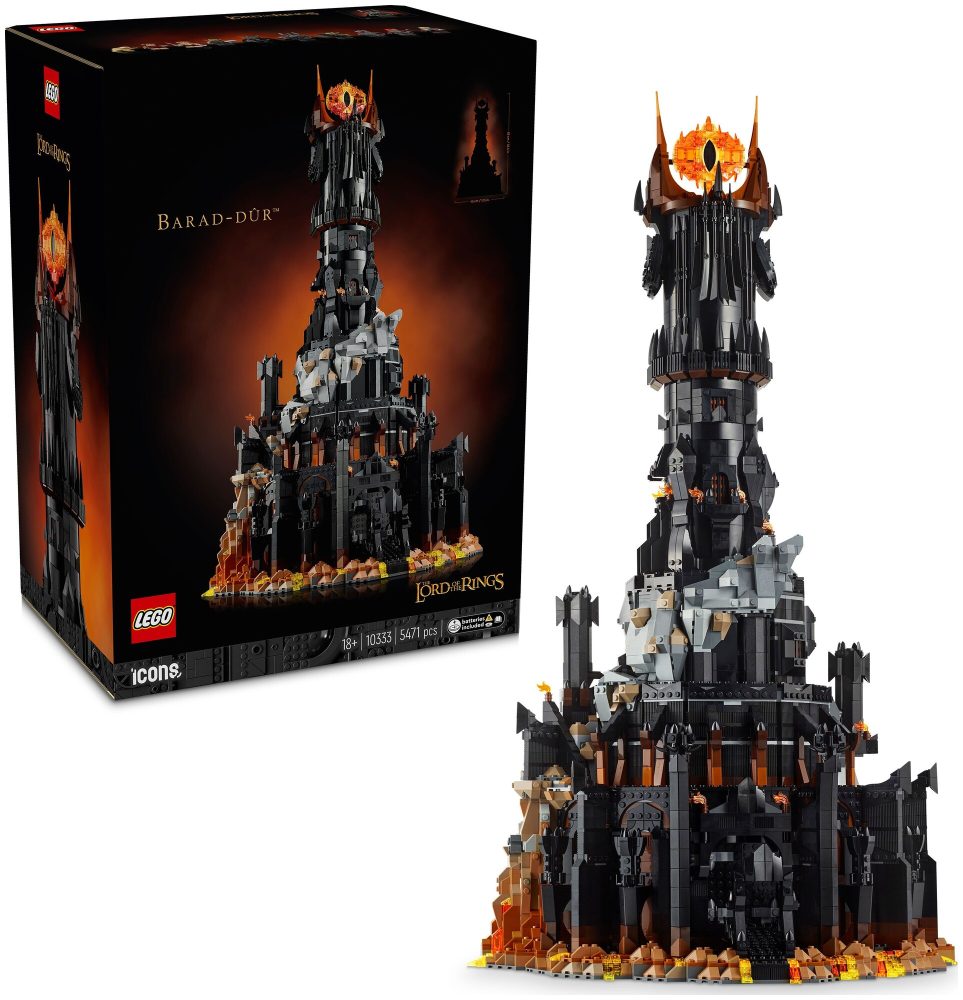 LEGO® - 10333 Der Herr der Ringe: Barad-dûr™, Multicolor
