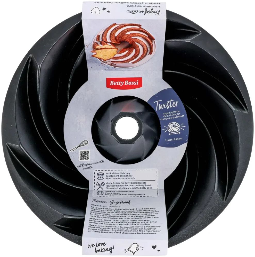 Betty Bossi Gugelhupfform Twister 2L