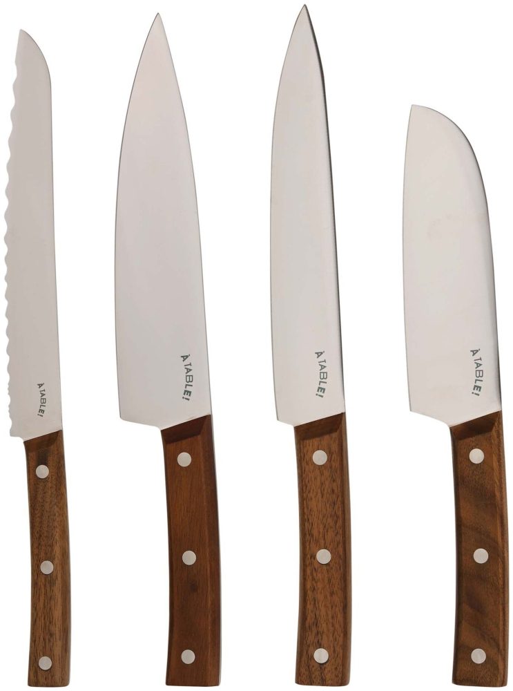 À Table! Messerset Messerstahl 4-teilig