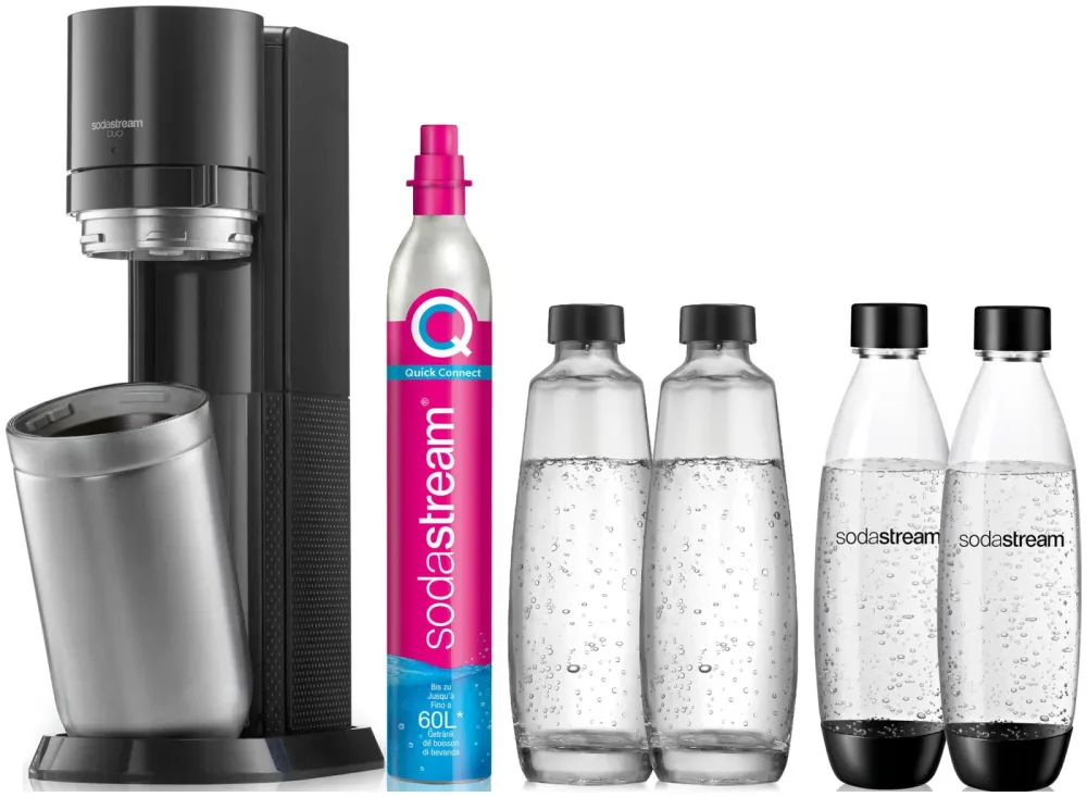 SodaStream DUO CQC Mega Pack XL schwarz