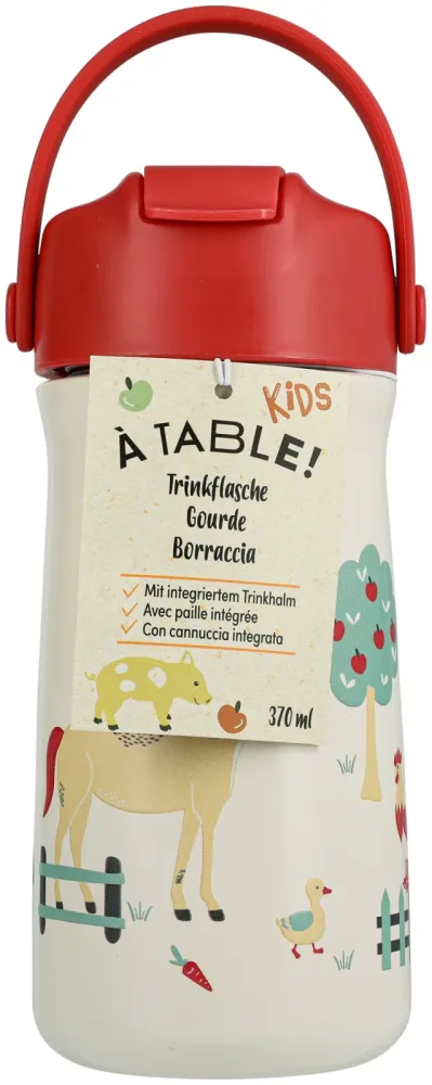 À Table! Trinkflasche Kids Bauernhof