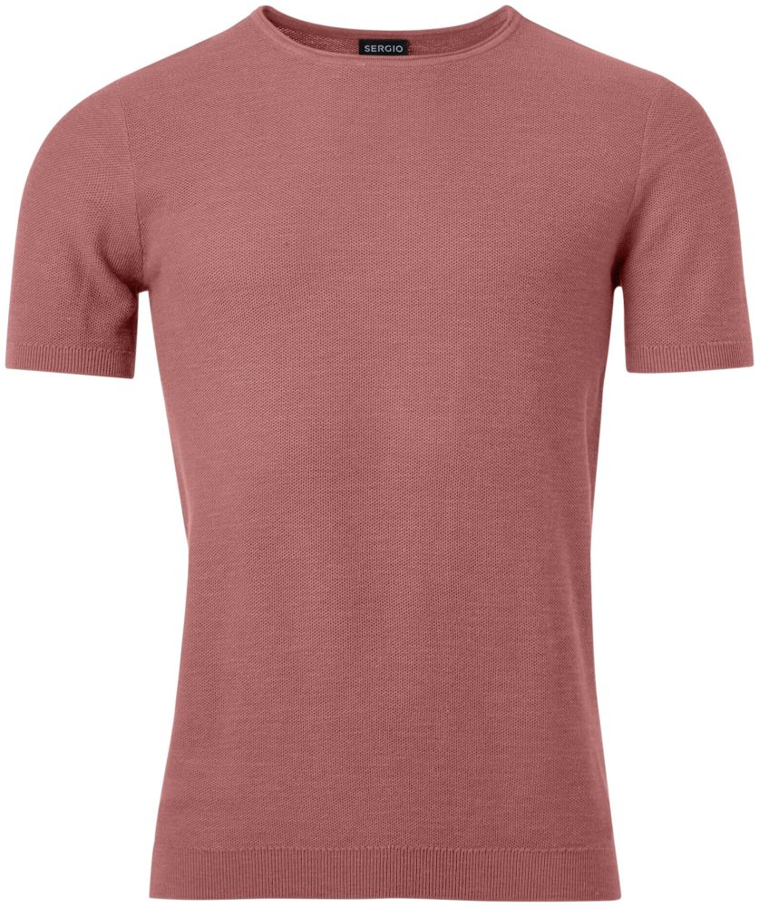 Sergio T-Shirt gestrickt coral XXL