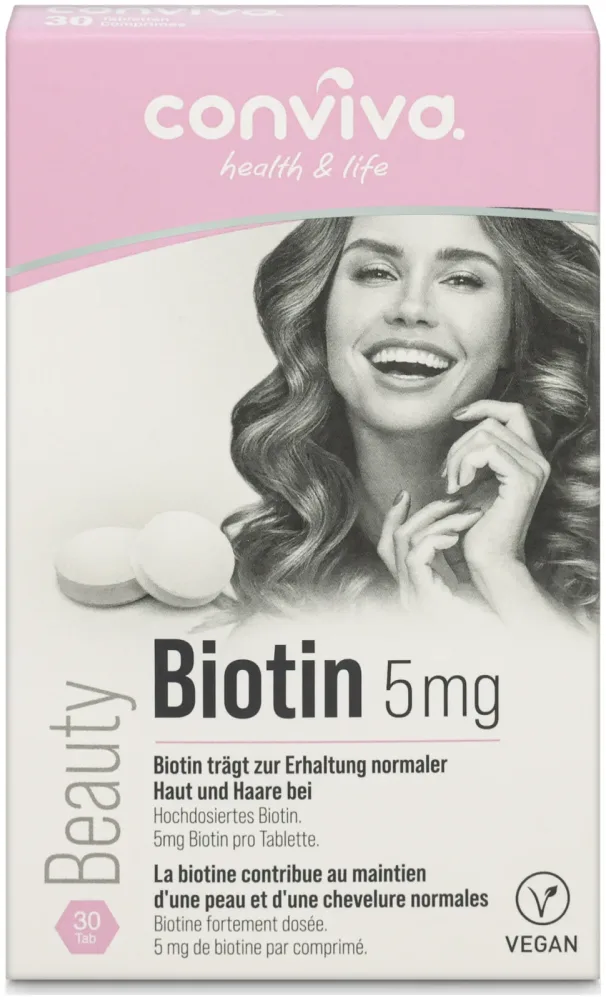 conviva Beauty Biotin 5mg