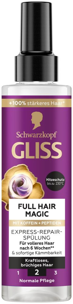 Gliss Kur - Express-Repair-Spülung Full Hair Magic, 200 ml