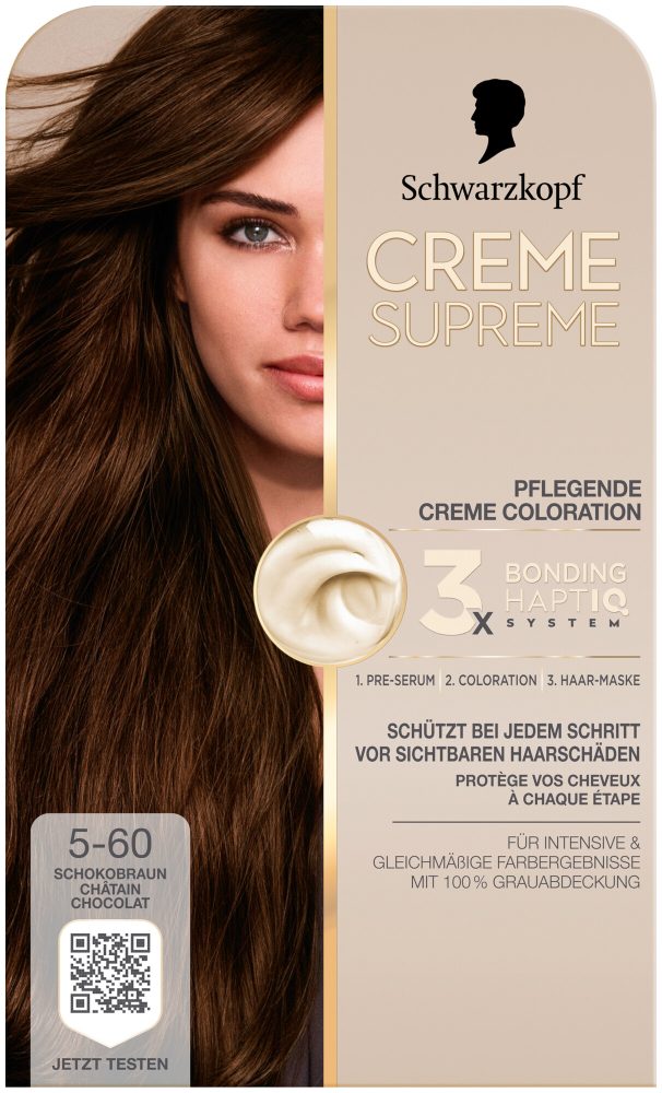 Schwarzkopf Creme Supreme Coloration 5-60 Schokobraun