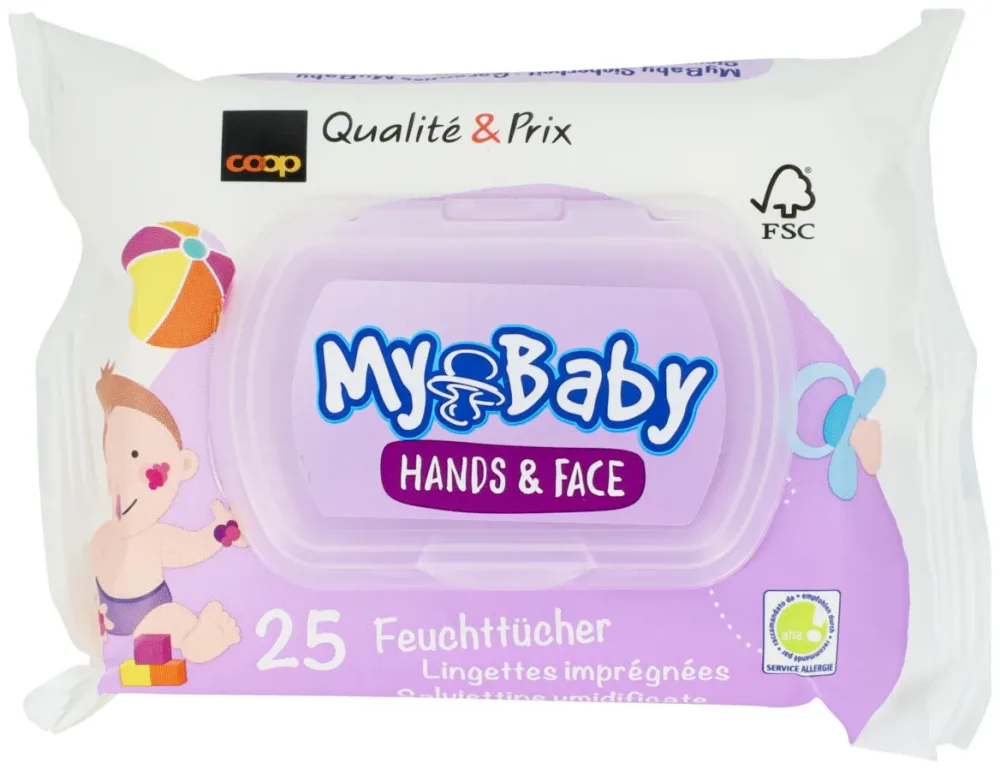 MyBaby My Baby Hands & Face 25 Stück