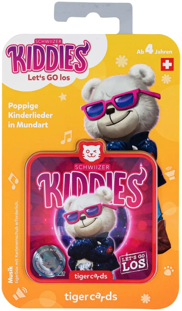 tigermedia tigercard - Schwiizer Kiddies - Let's GO (Deutsch)