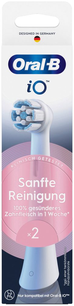 Oral-B Aufsteckbürsten iO Sanfte Reinigung 2 Stück