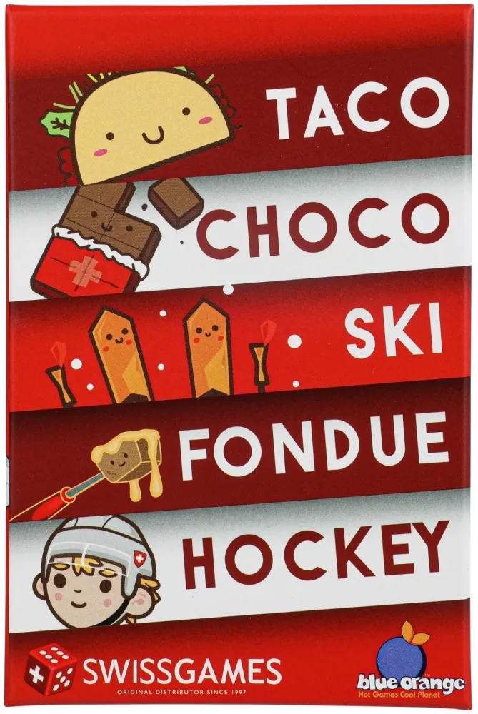 Swissgames Taco Choco Ski Fondue Hockey (Fr-De)
