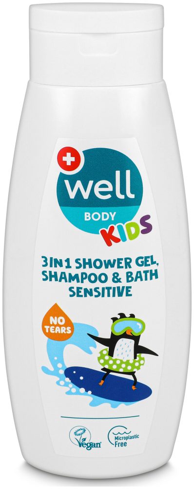 well Kids 3in1 Dusch Shampoo Bad