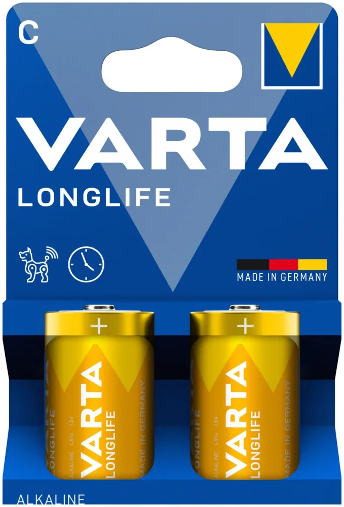 Varta Batterien Longlife C/Lr14 2 Stück