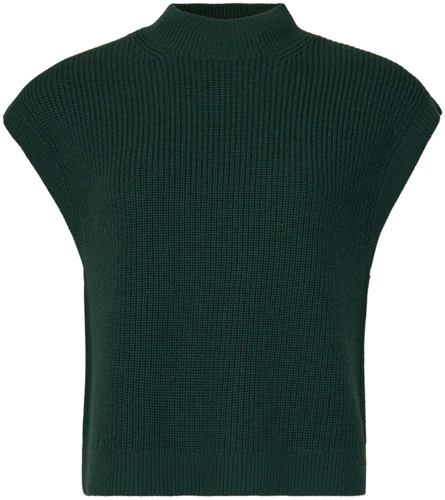 Naturaline Textil Naturaline Damen Weste dunkelgrün M