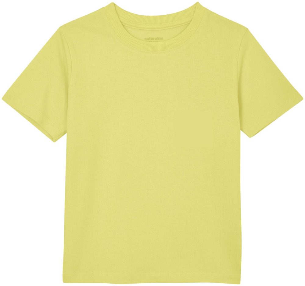 Naturaline Textil Naturaline T-shirt gelb 74/80
