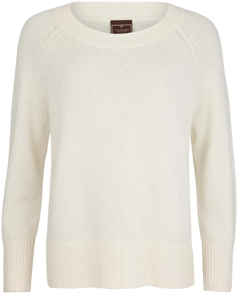 Cashmere Pullover ecru XL