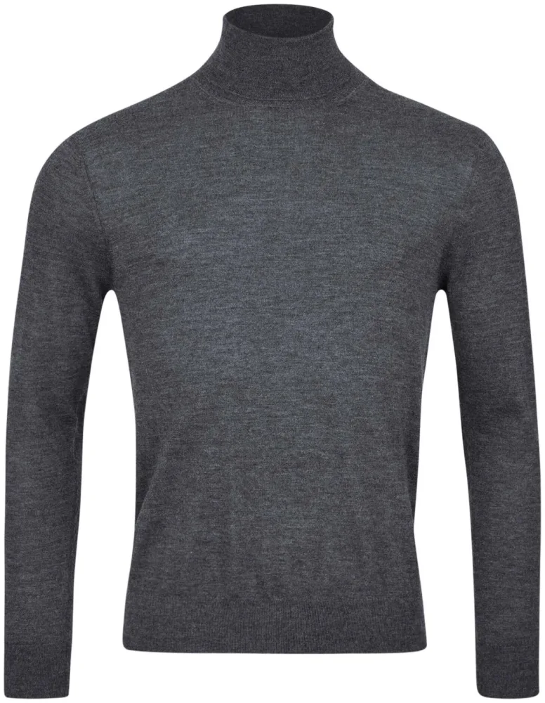 Cashmere Herren Pullover anthrazit XXL