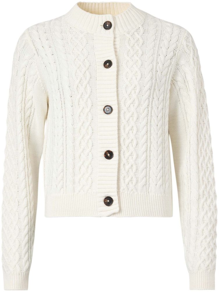 Naturaline Textil Naturaline Damen Strickjacke weiss S