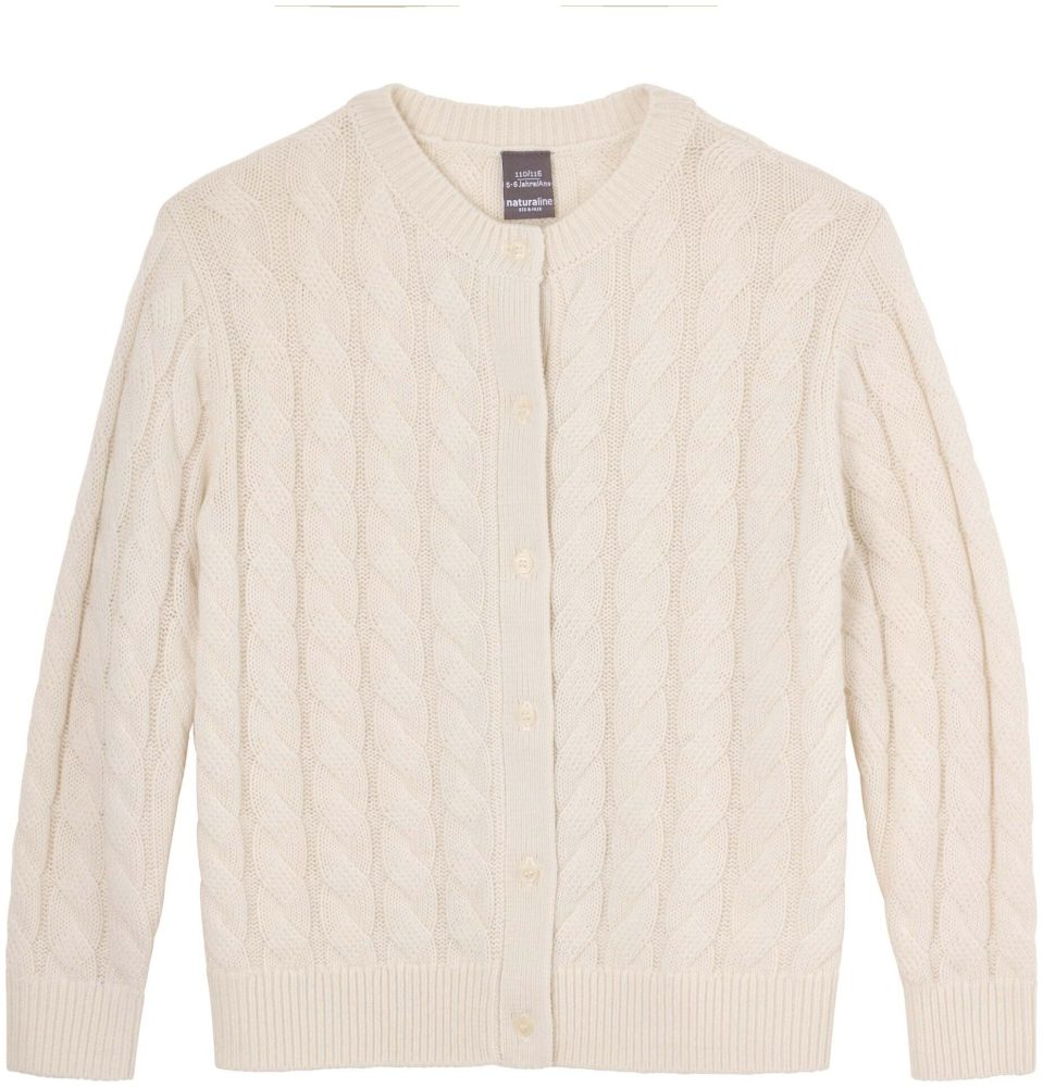 Naturaline Textil Naturaline Strickjacke beige 122/128