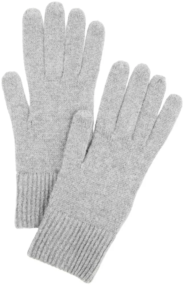 Cashmere Handschuh grau melange 8