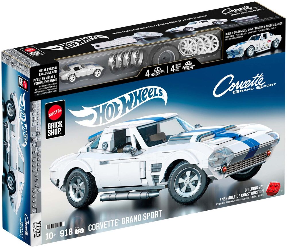 Mattel - Hot Wheels Elite Series Corvette, Multicolor