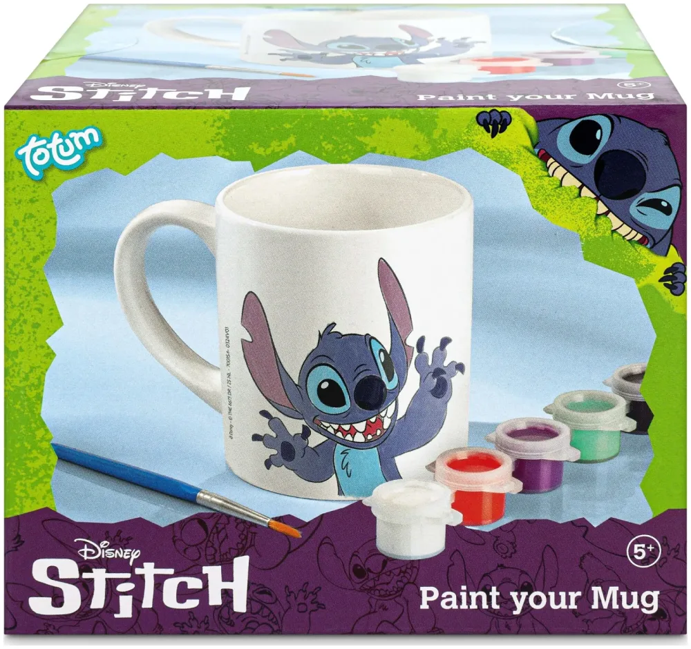 Totum Stitch Tasse zum Selbstbemalen
