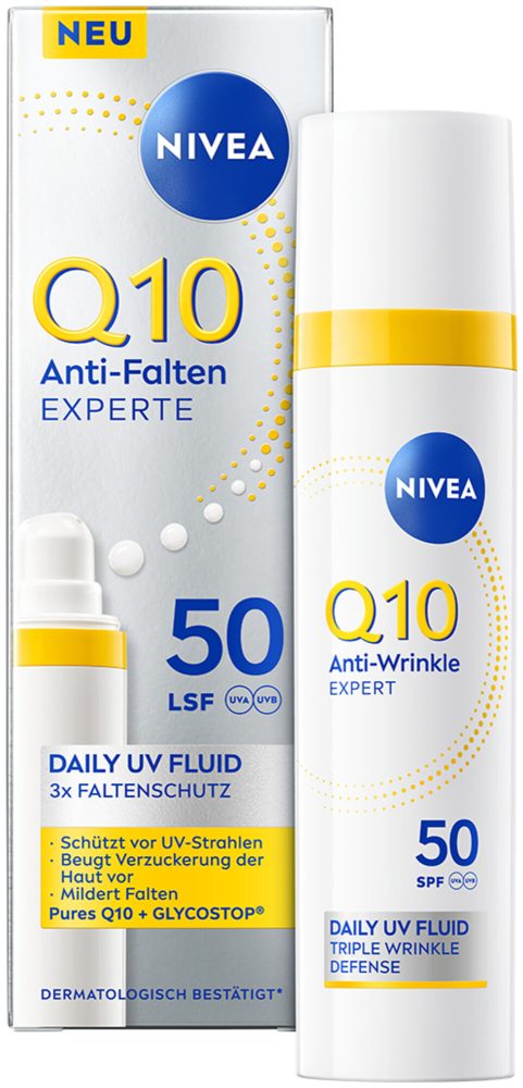 Nivea Q10 Anti-Falten Daily UV Fluid LSF 50